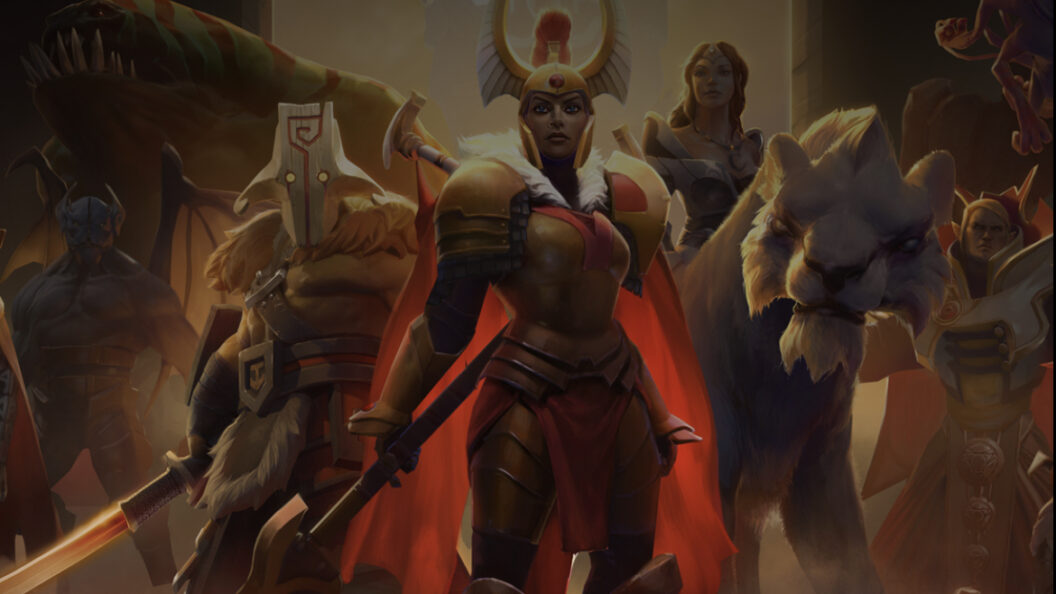 Five Dota heroes.