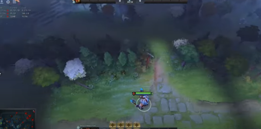random DOTA 2 gameplay
