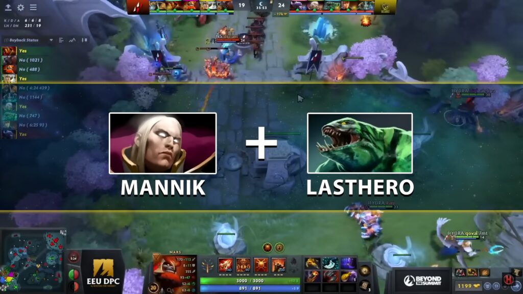 playing duo in Dota 2
