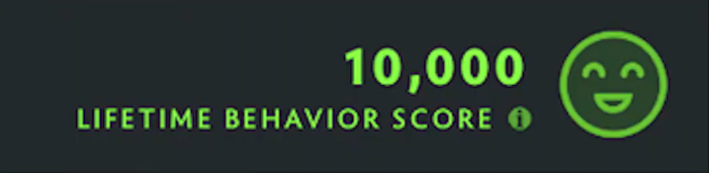 10000-lifetime behavior score