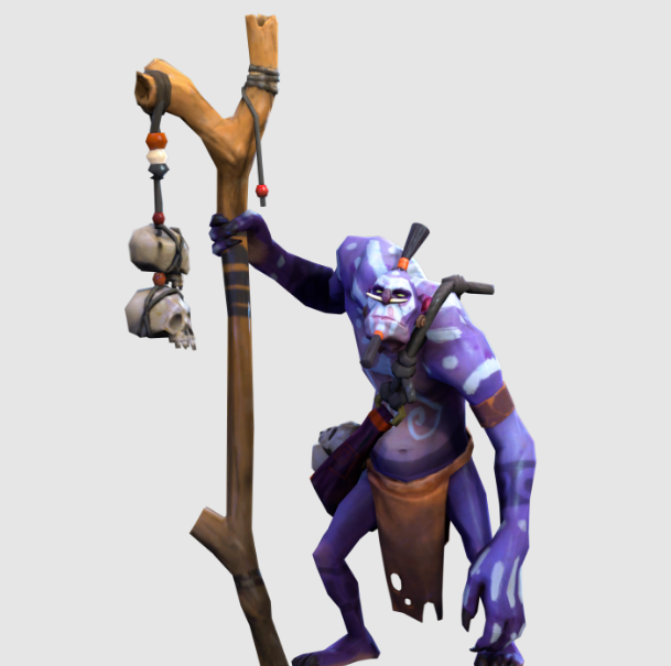 Witch Doctor, one of the most potent support heroes in Dota 2